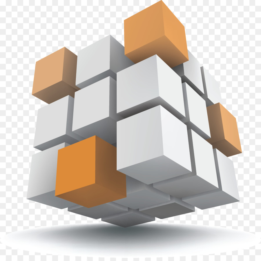 Cube，3d PNG