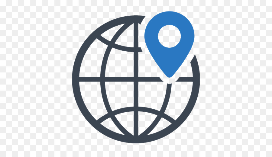 Globe Avec épingle，Emplacement PNG