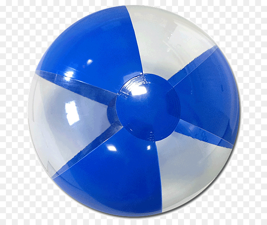 Ballon De Plage，Bleu PNG