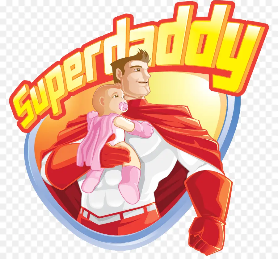 Super Papa，Père PNG