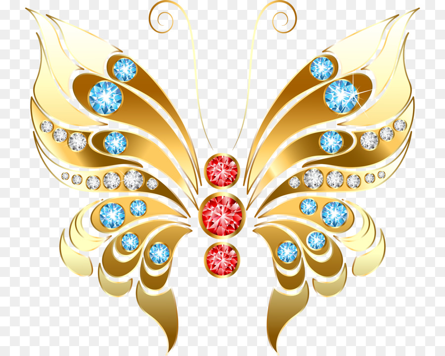 Papillon，Autocollant Mural PNG