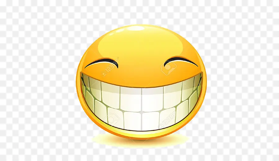 Emoji Riant，Sourire PNG