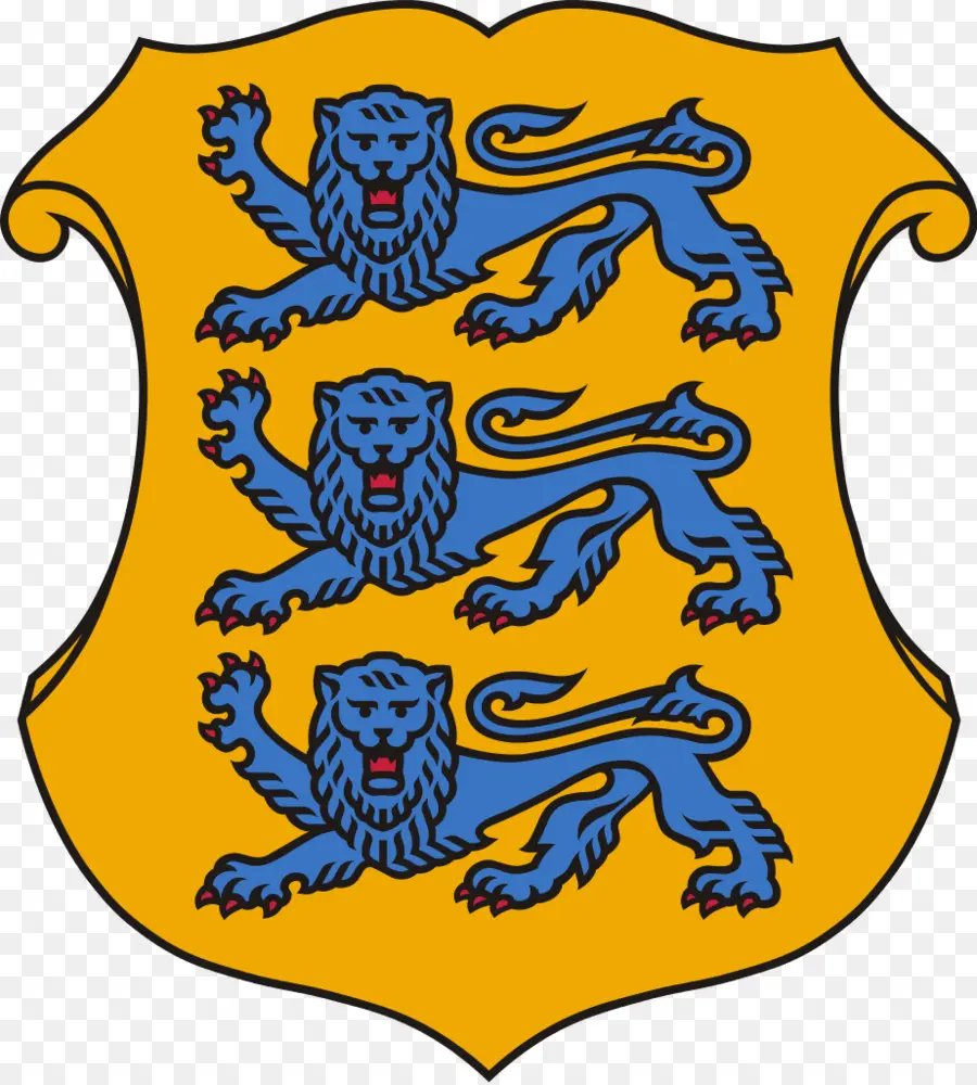 Trois Lions Bleus，Héraldique PNG