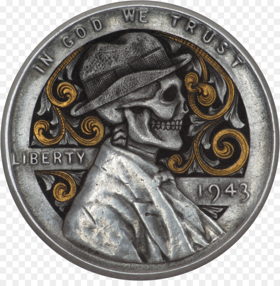 Hobo Nickel，Pièce De Monnaie PNG