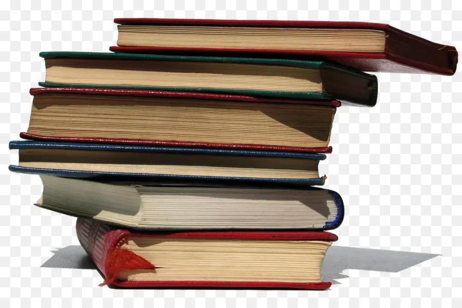 Pile De Livres，Coloré PNG