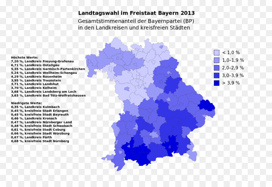 Bavière，Élections De L'État De Bavarian 2013 PNG