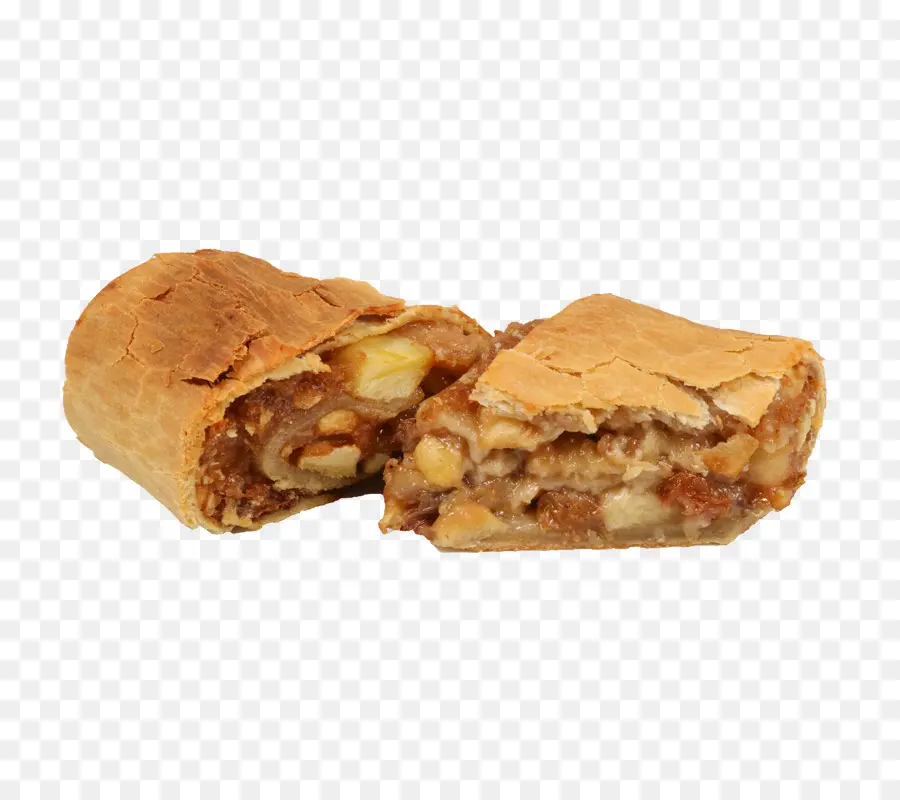 Strudel Aux Pommes，Pâtisserie PNG