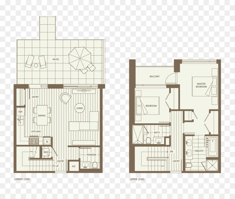 Architecture，Plan D'étage PNG