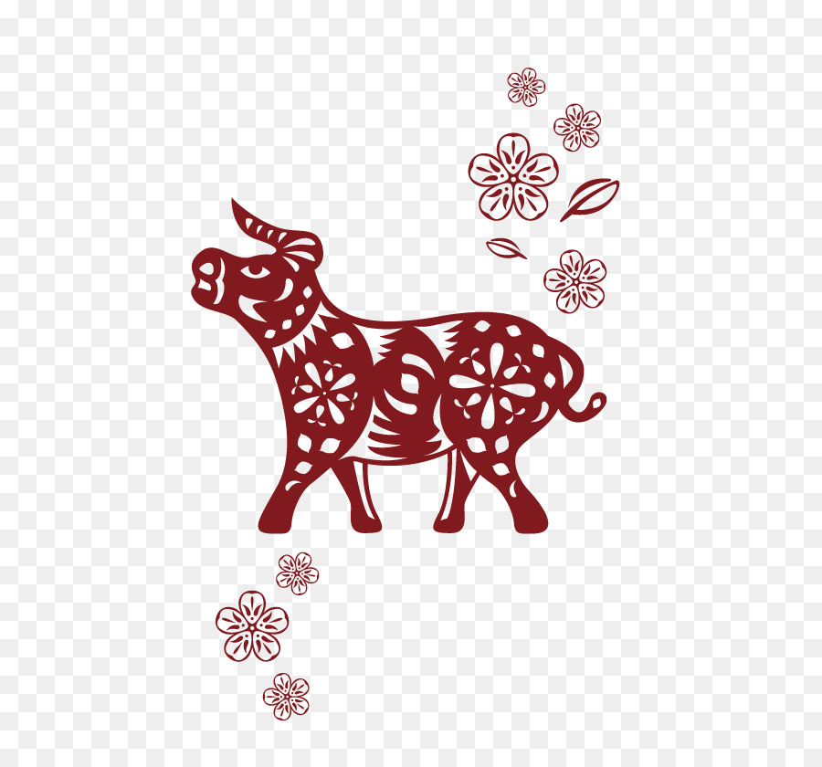 Zodiaque Chinois，Ox PNG