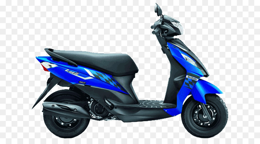 Scooter，Bleu PNG