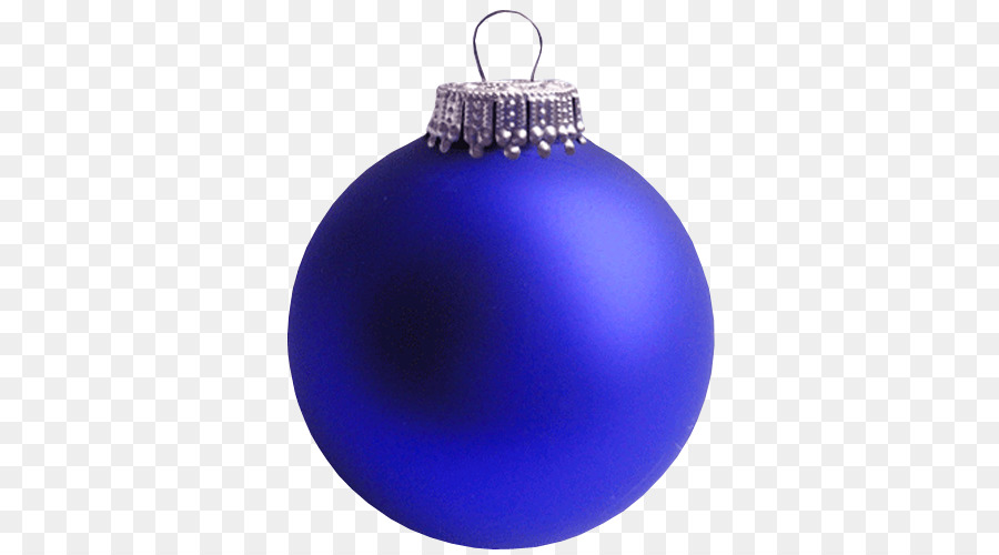 Ornement Bleu，Noël PNG