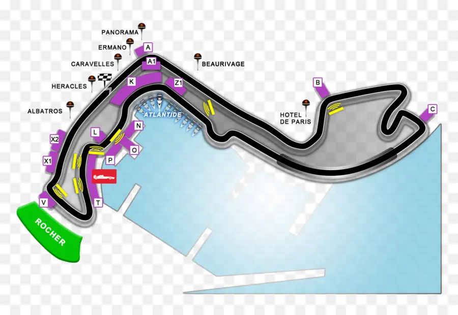 Carte Des Pistes De Course，Circuit PNG