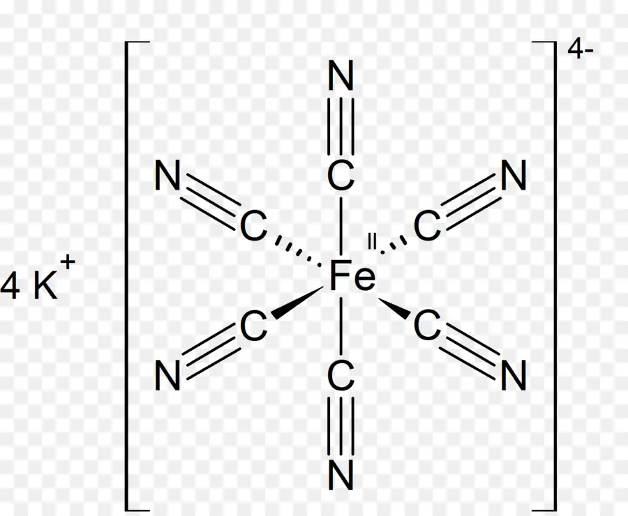 Ferricyanure De Potassium，Ferrocyanure De Potassium PNG