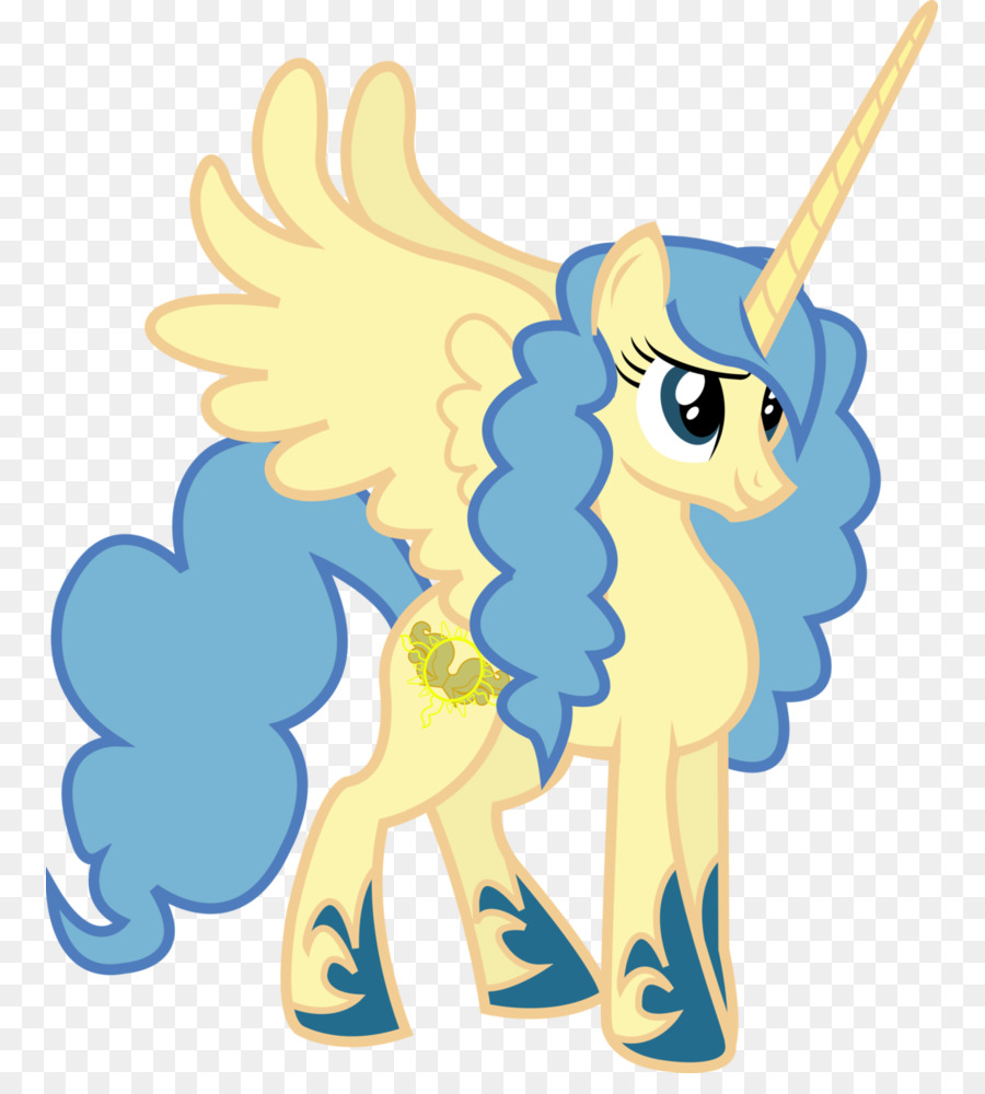 Licorne Jaune，Fantaisie PNG