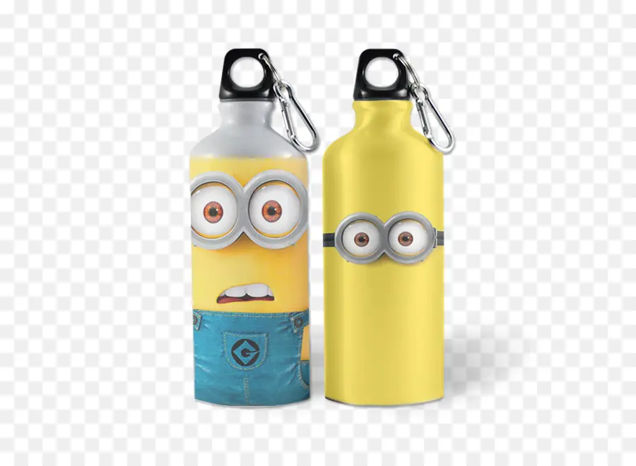 Bouteilles D'eau Minions，Minions PNG