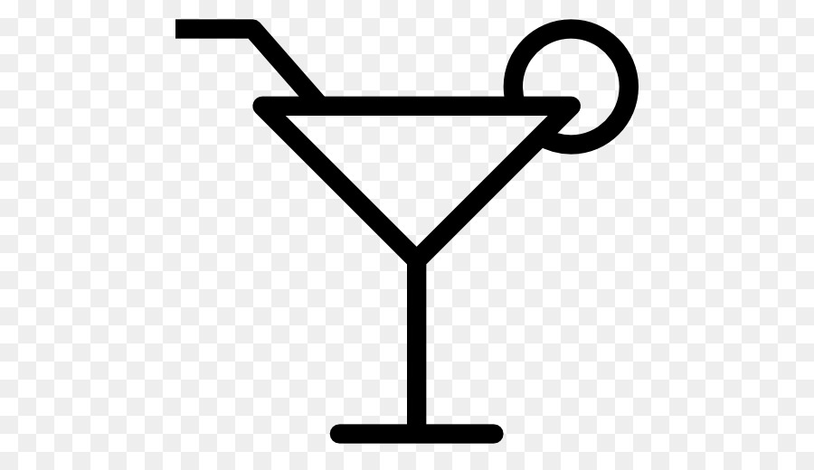 Verre à Cocktail，Paille PNG