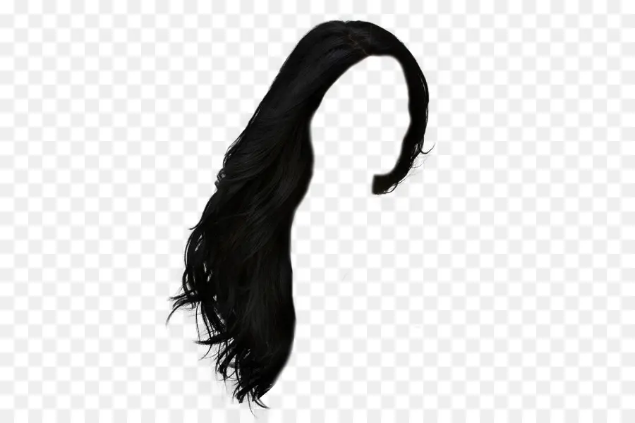 Cheveux Noirs，Perruque PNG