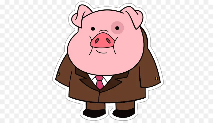 Cochon En Costume，Animal PNG