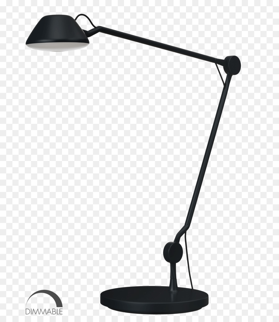 Lampe De Bureau Argentée，Lumière PNG