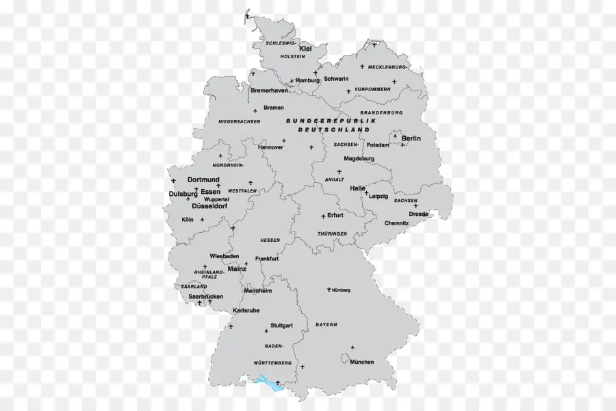 Carte De L'allemagne，Pays PNG