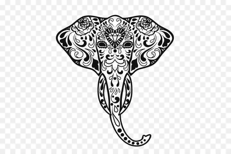 Éléphant Décoratif，éléphant PNG