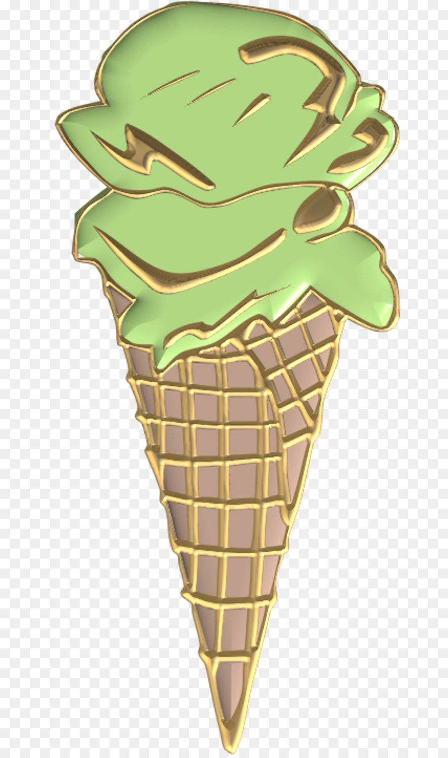 Cornets De Crème Glacée，Glace PNG