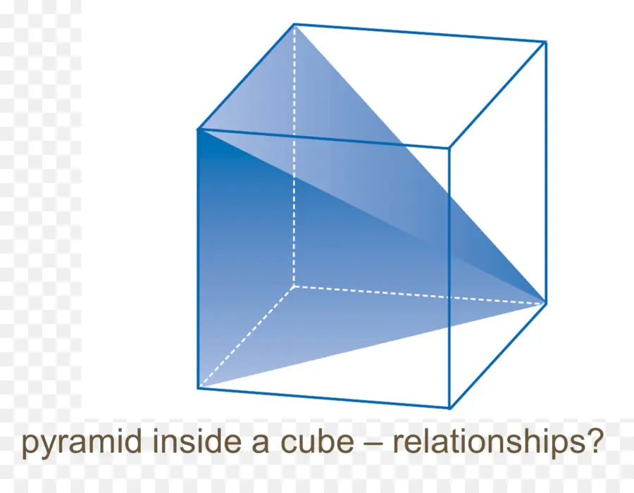 Pyramide En Cube，3d PNG