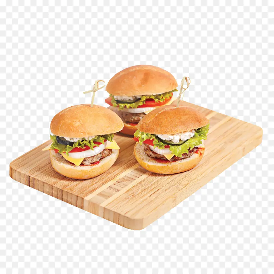 Mini Hamburgers，Fromage PNG