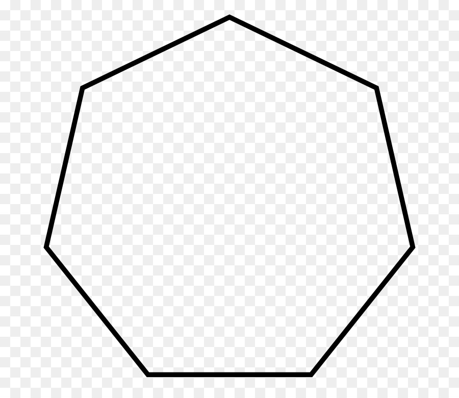 Heptagone, Polygone, Polygone Régulier PNG - Heptagone, Polygone