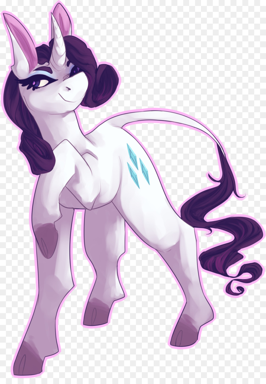 Poney Rose，Dessin Animé PNG