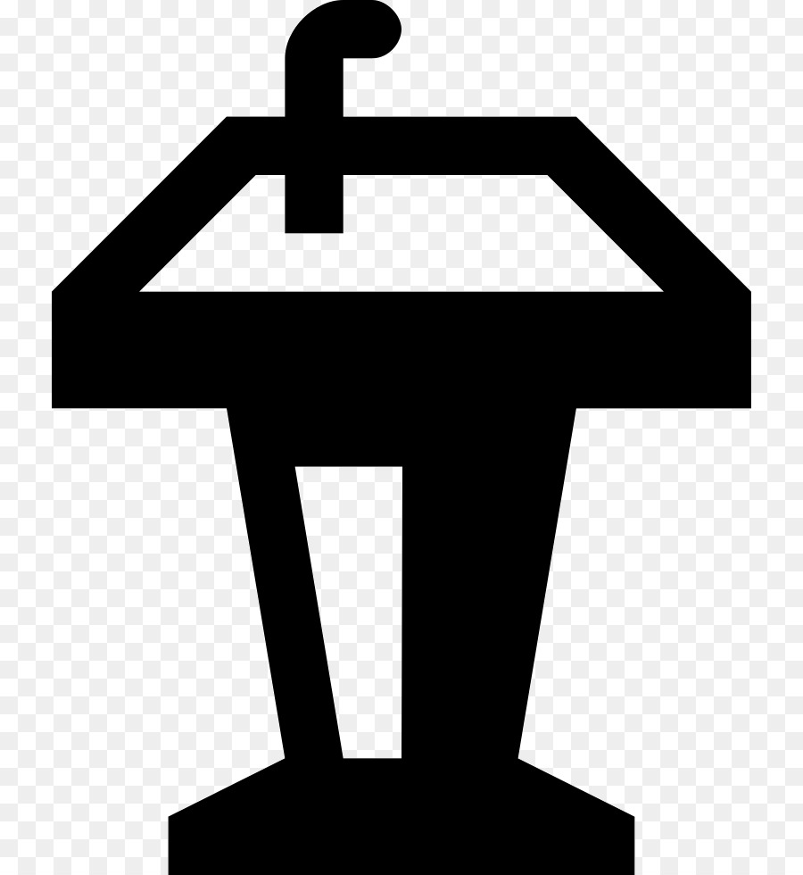 Podium，Microphone PNG