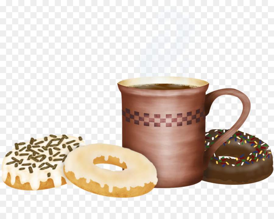 Café Et Beignets，Petit Déjeuner PNG