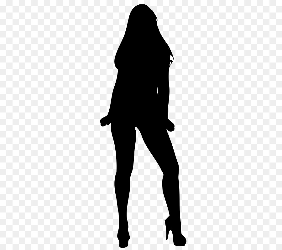 Silhouette De Femme，Femelle PNG