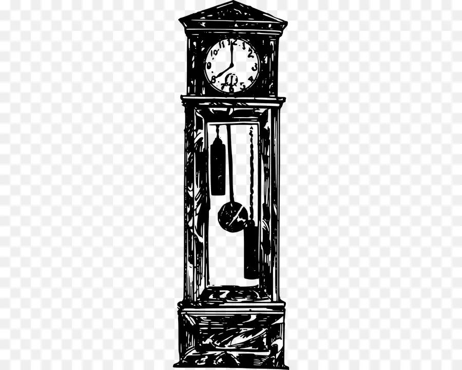 Horloge De Parquet，Ancien PNG