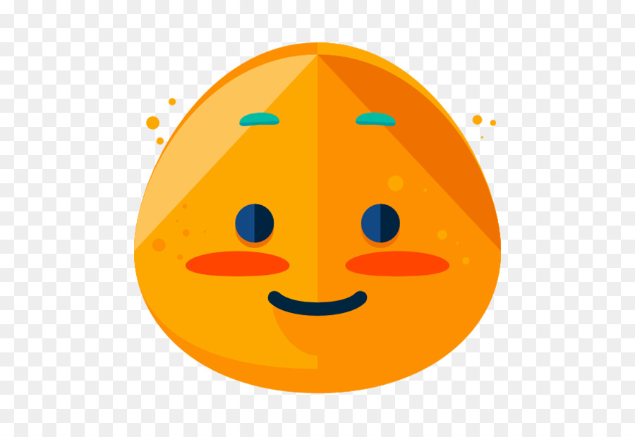 Emoji Orange，Affronter PNG