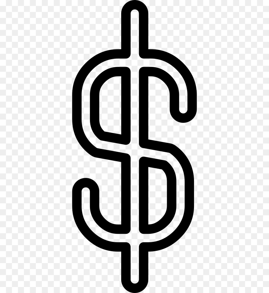 Signe Dollar，Argent PNG