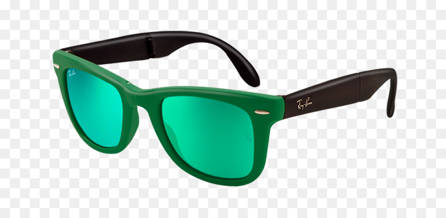 Ray Ban，Ray Ban Wayfarer Folding Flash Lentilles PNG