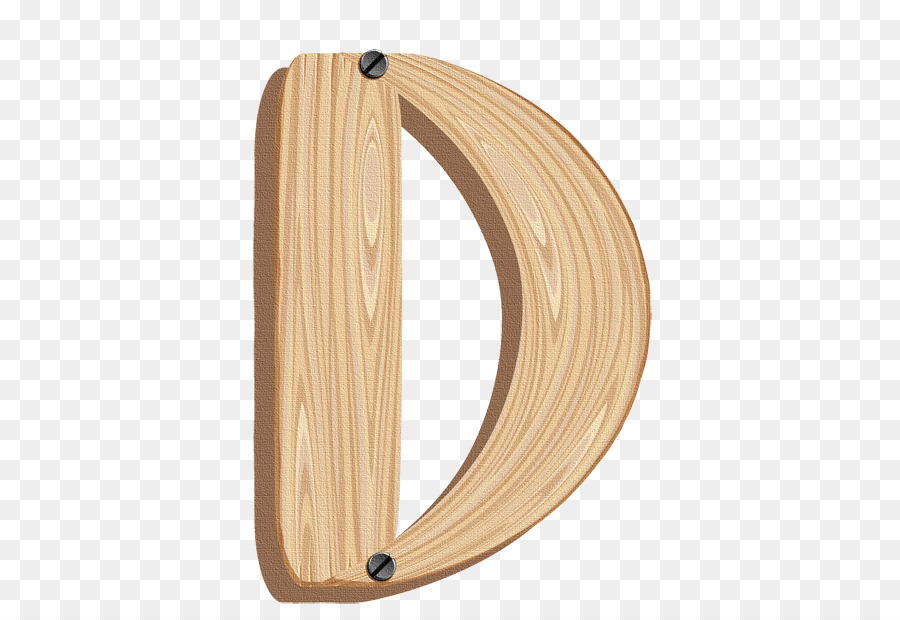 Lettre D En Bois，Alphabet PNG