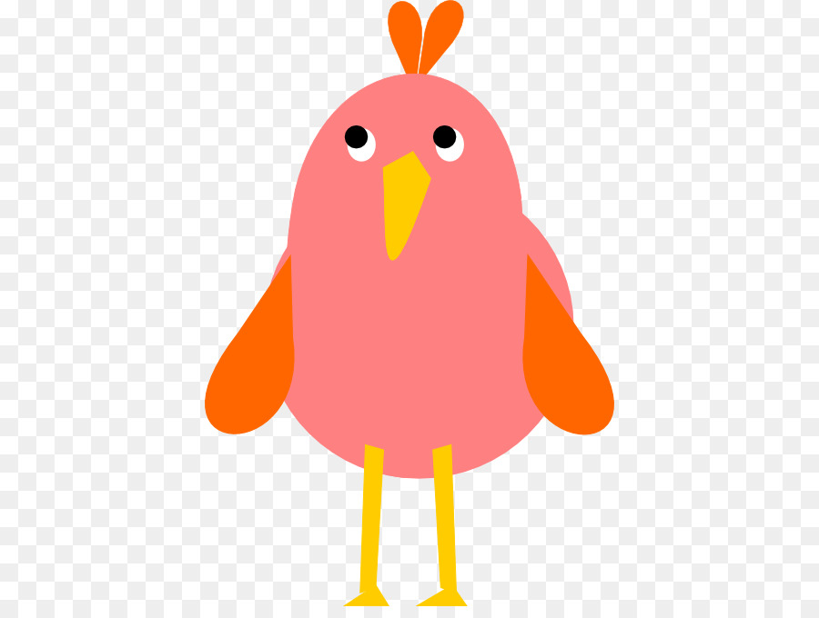 Oiseau Rose，Dessin Animé PNG