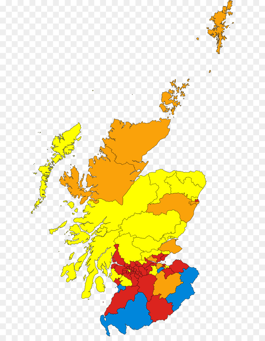 Carte De L'Écosse，Régions PNG