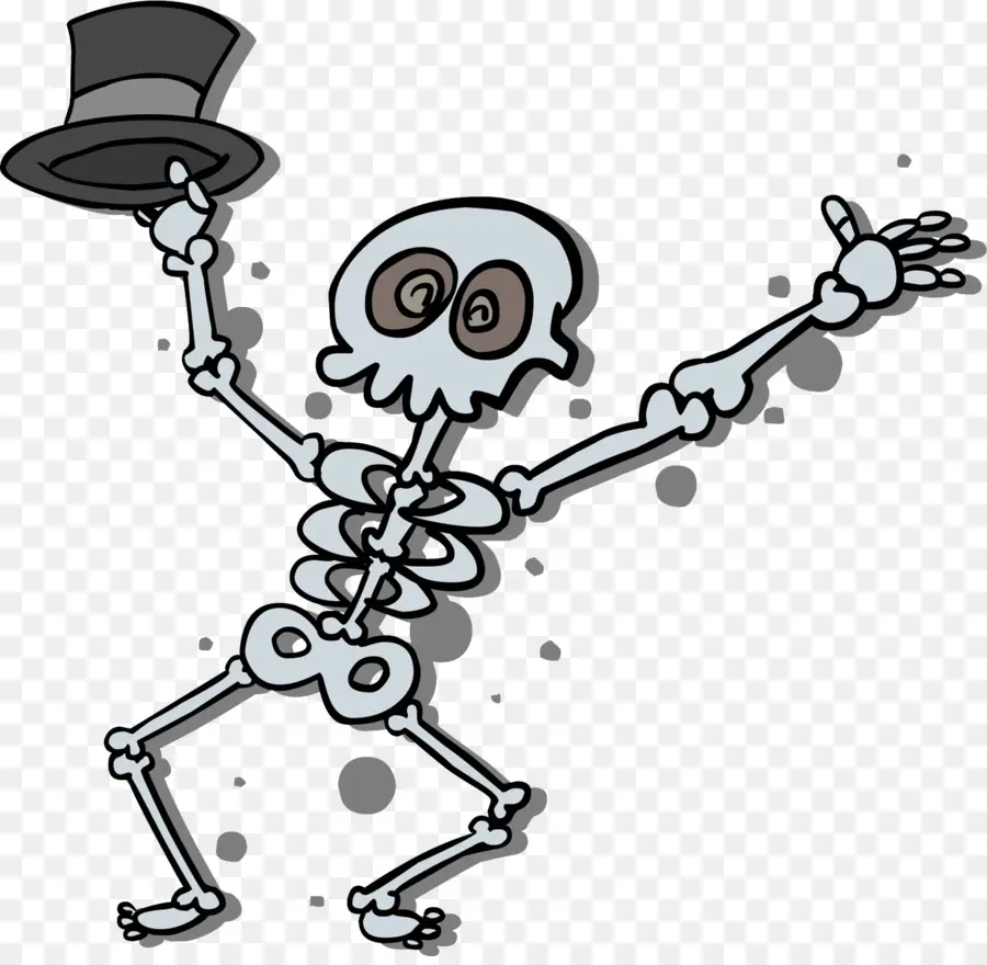 Squelette，Danse PNG