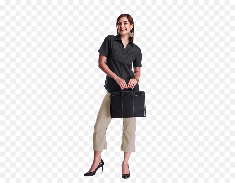 Femme Avec Mallette，Entreprise PNG