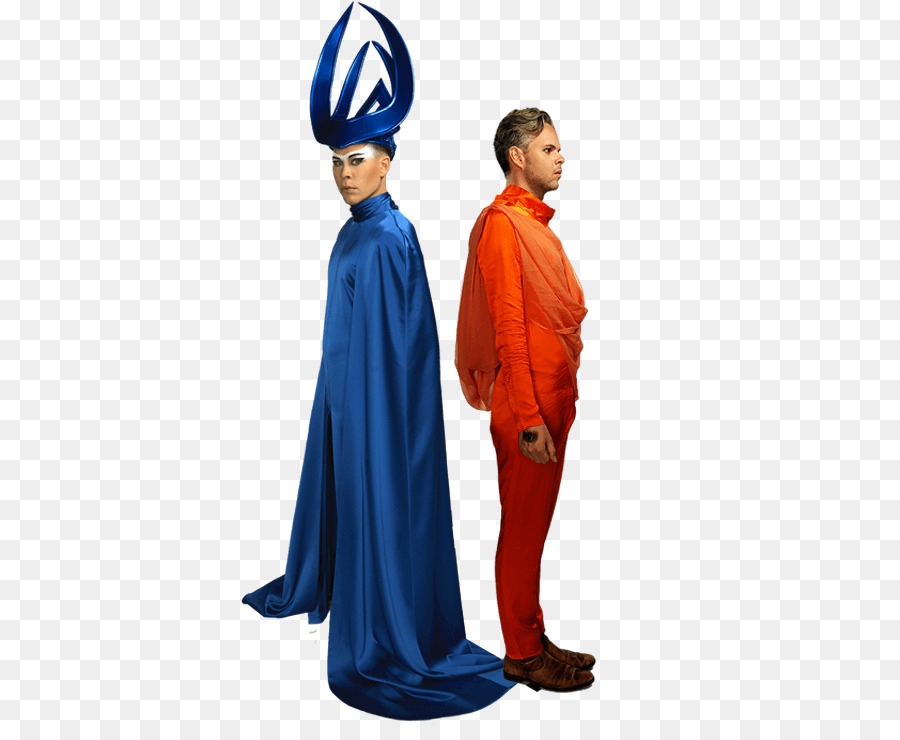 Déguisements Bleus Et Oranges，Mode PNG