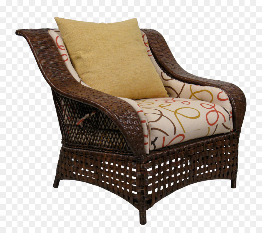 Chaise En Osier，Meubles PNG