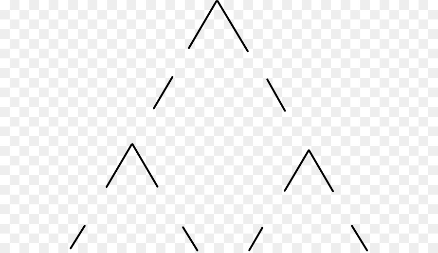 Modèle Triangulaire，Lignes PNG