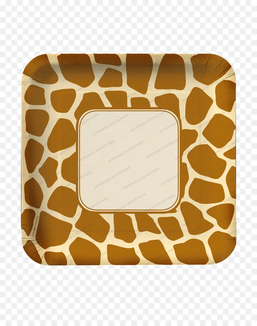 Plaque D'impression Girafe，Imprimé Animalier PNG