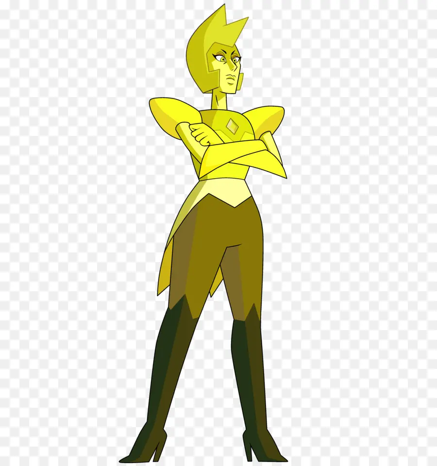 Caractère Jaune，Animé PNG