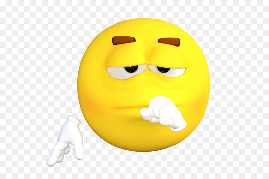 Emoji En Colère，Jaune PNG