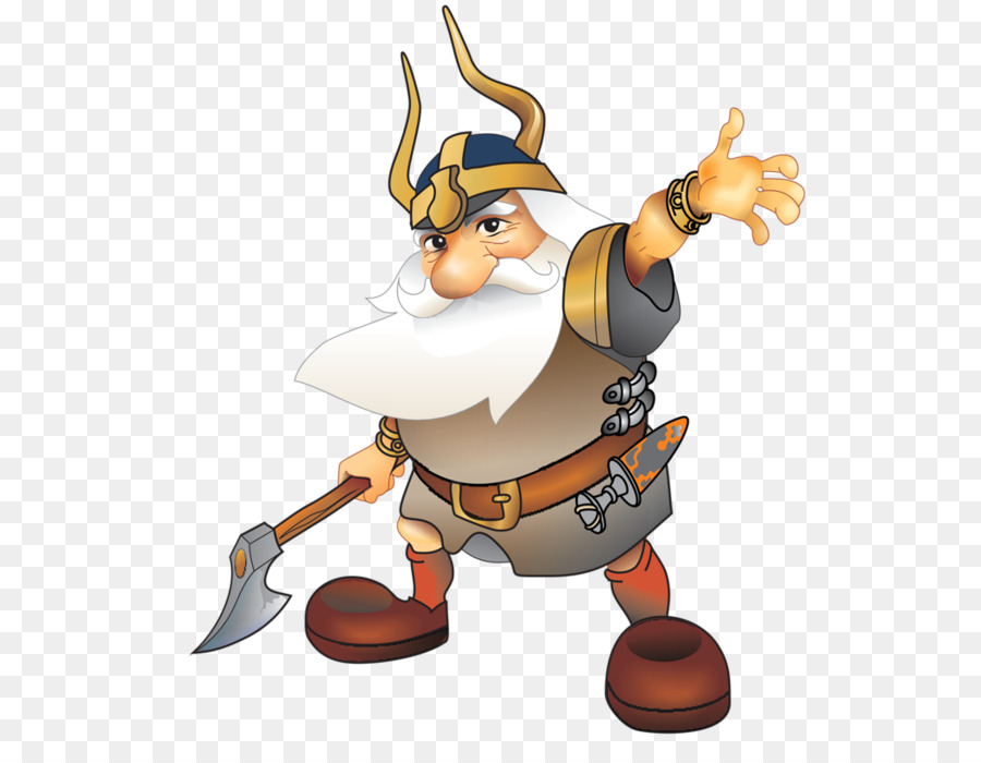 Viking De Dessin Animé，Personnage PNG