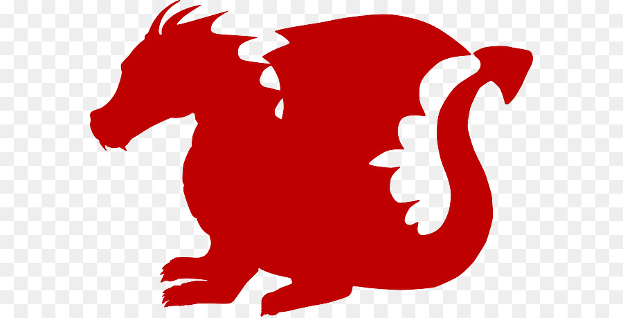 Dragon，Silhouette PNG